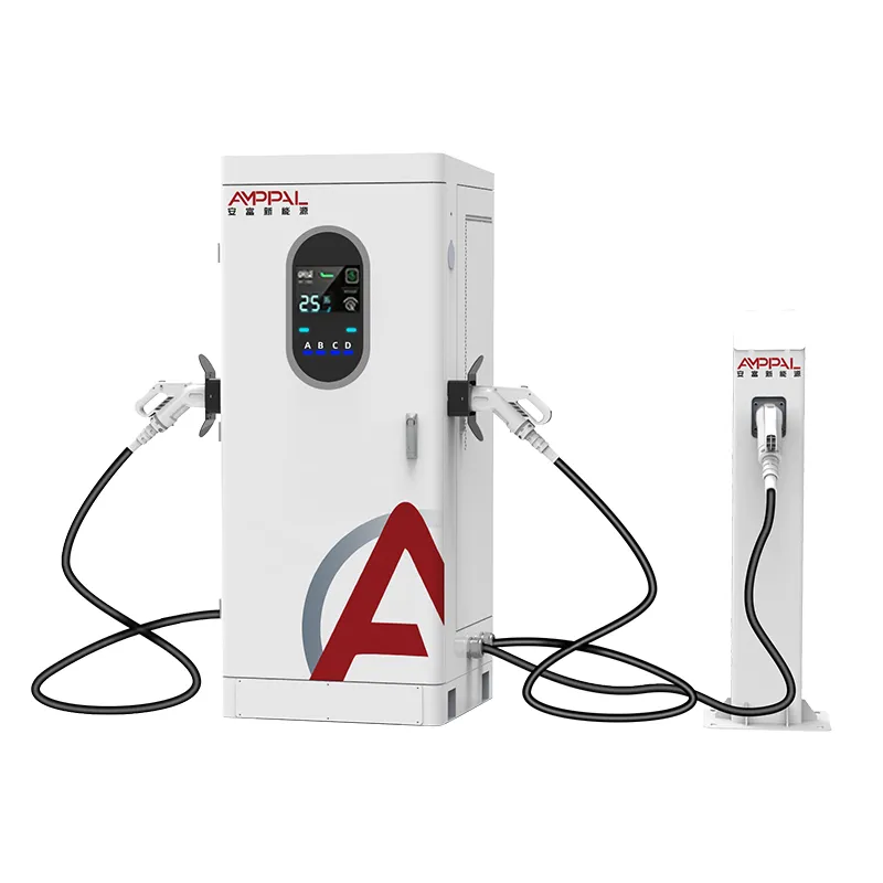 Chargeur EV DC multi-pistolets de 120 kW pour plusieurs véhicules et chargement de flotte