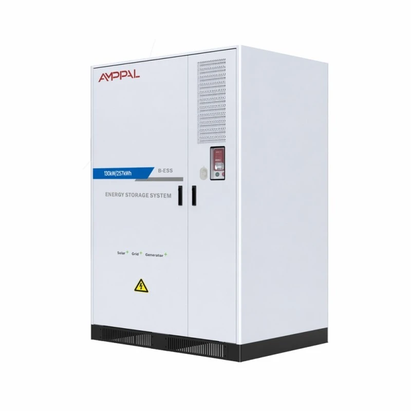 Système de stockage d'énergie par batterie industrielle de 130 kW pour la gestion de l'énergie en usine