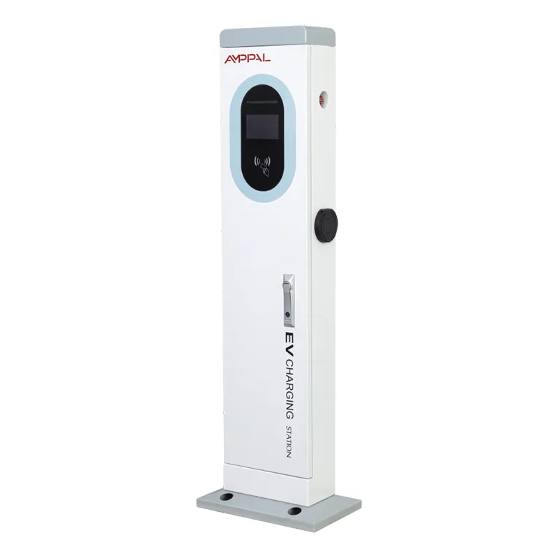 Tour de station de recharge AC EV sur socle de 7 kW pour les communautés résidentielles
