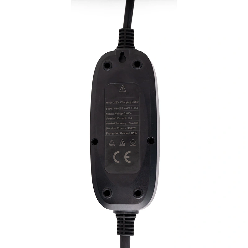 3.5kW Portable AC EV Charger with Acrylic Housing for Home & Travel