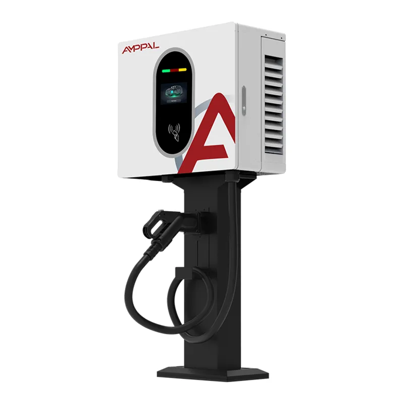 40kW High-Power Wall-Mounted DC EV Charger for Fleet Depots